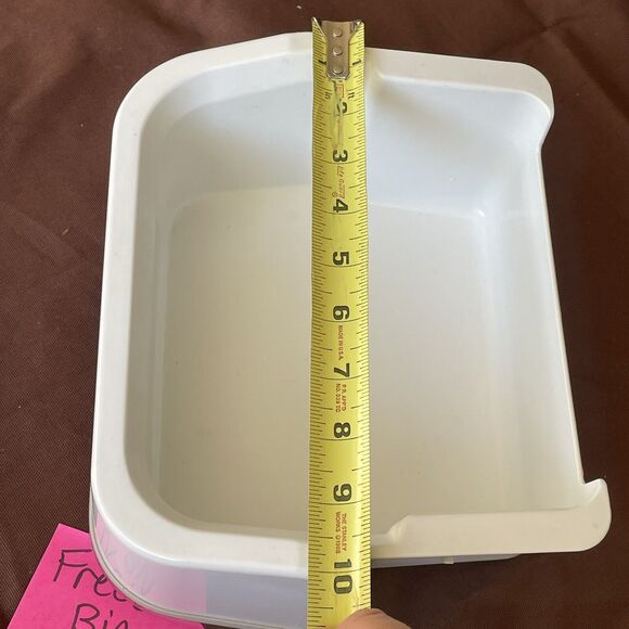 FRIGIDAIRE Side-By-Side Refrigerator White Door Freezer Replace Bin #2153905 C - Picture 7 of 12